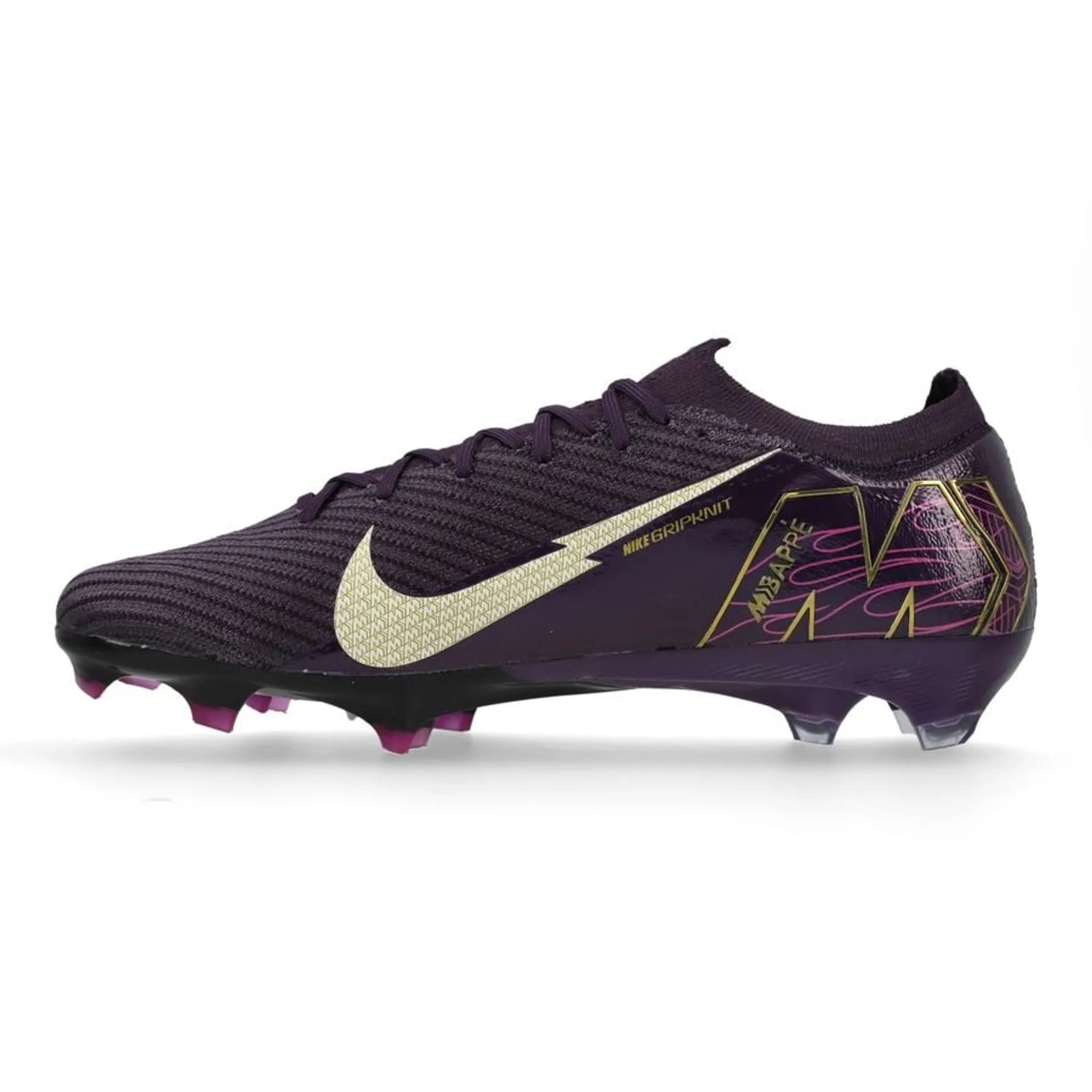 Nike Air Zoom Mercurial Vapor 16 Elite FG Mbappé Personal Edition - Paars/Wit