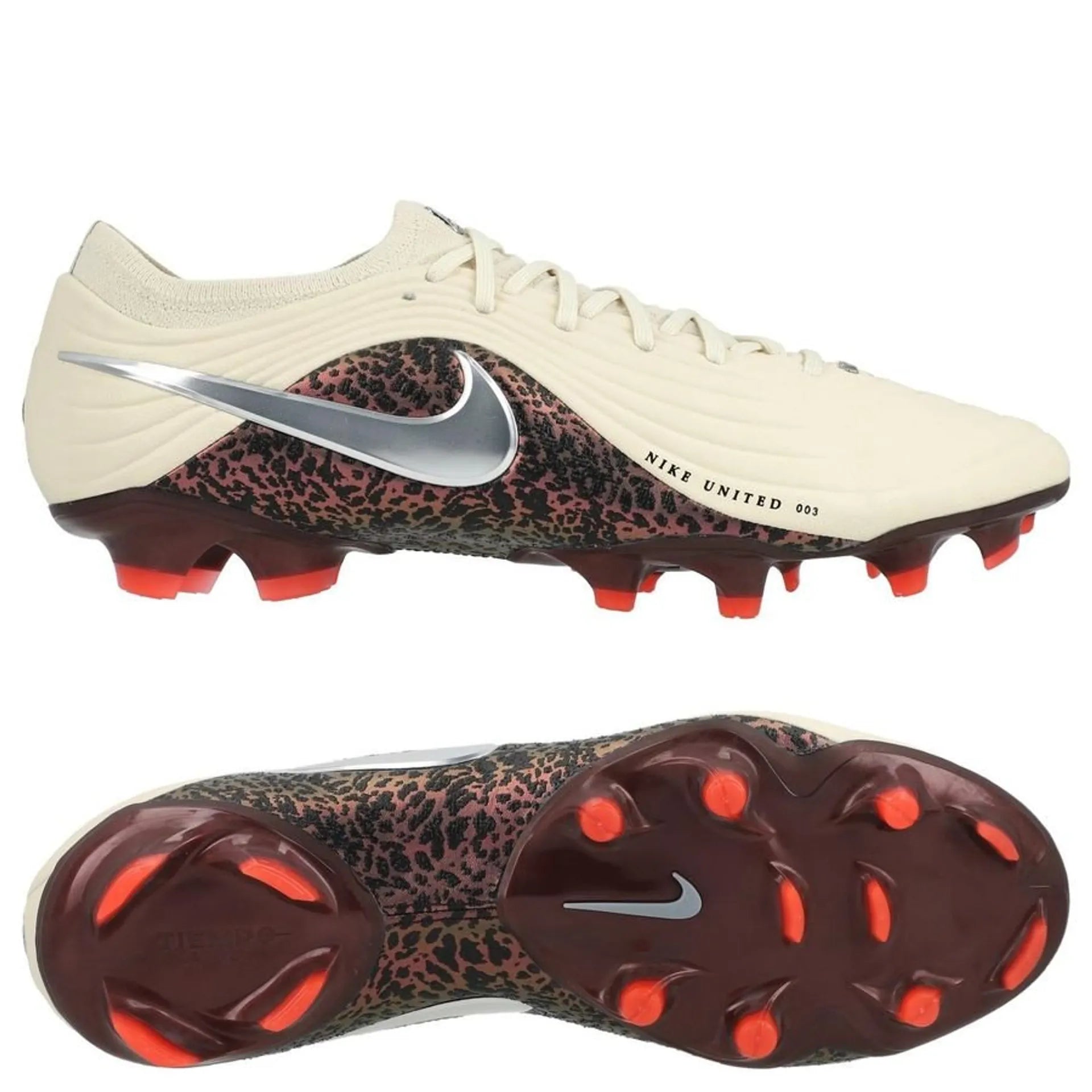 Nike Tiempo Maestro Elite FG United - Grijs/Zilver/Bordeaux
