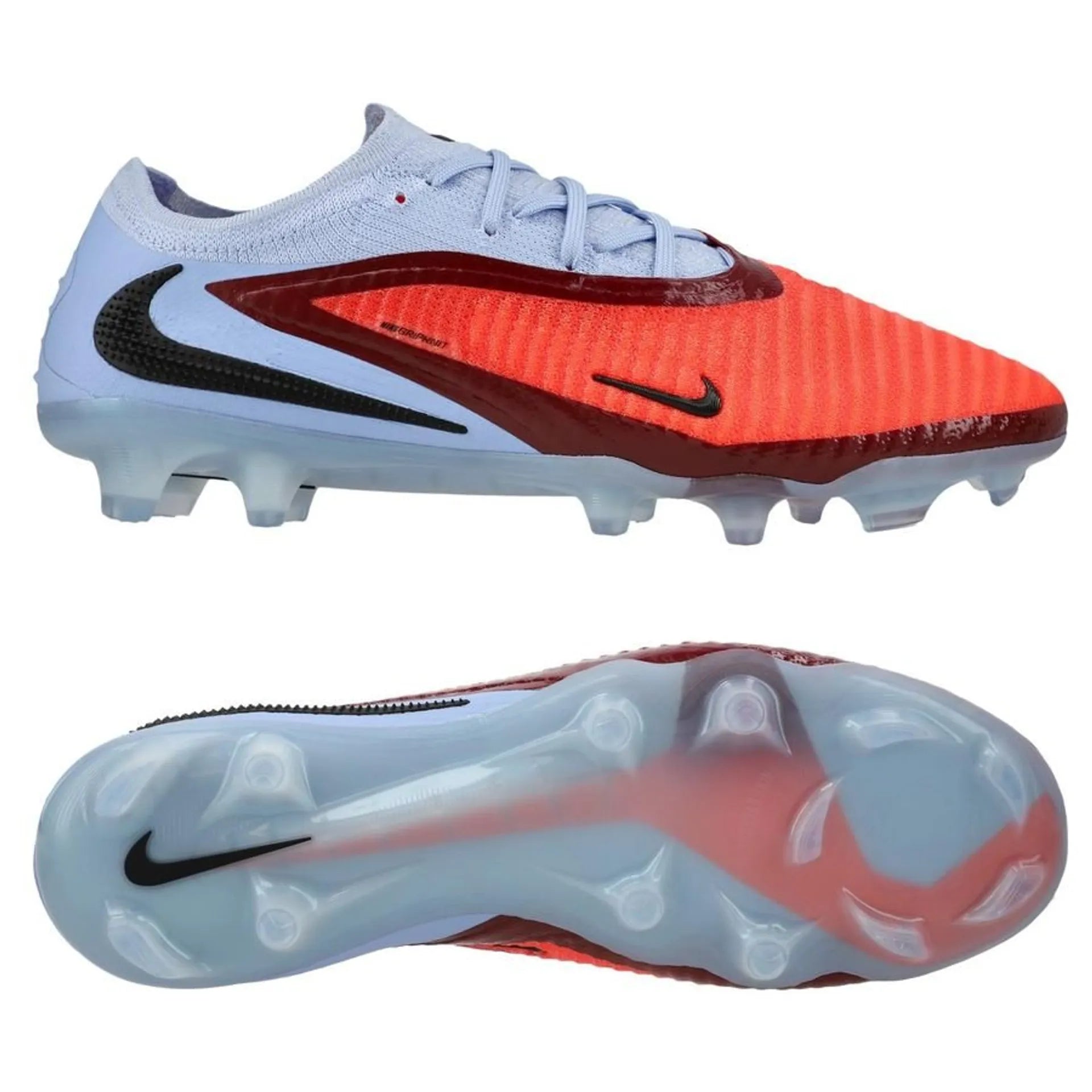 Nike Phantom 6 Elite Low Cut FG Scary Good - Koninklijke tint/Rood