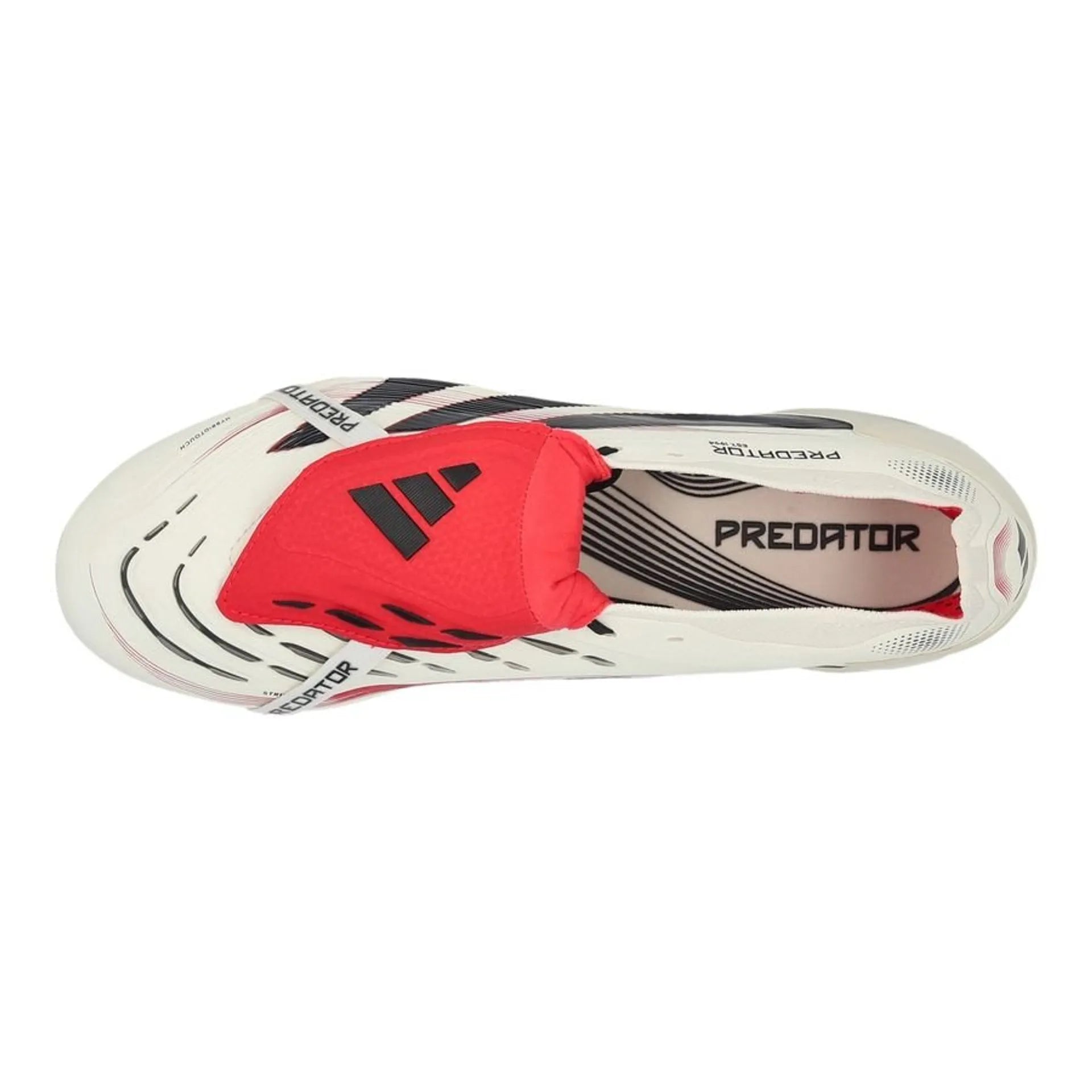 adidas Predator Elite Fold-over Tongue FG Champagne - Wit/Zwart/Puur robijn