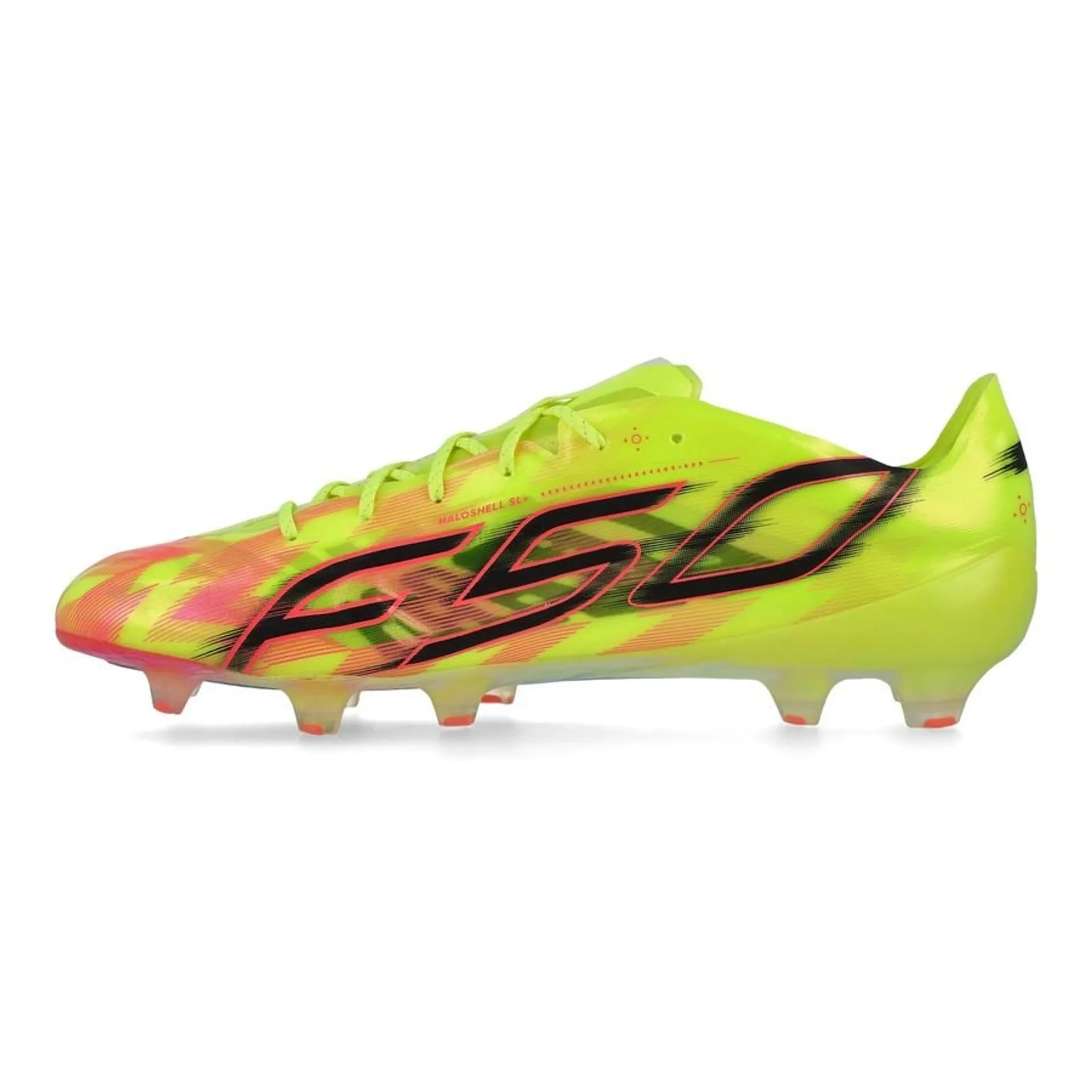 adidas F50 Hyperfast Evo FG Too Light - Geel/Zwart/Solar Turquoise LIMITED EDITION
