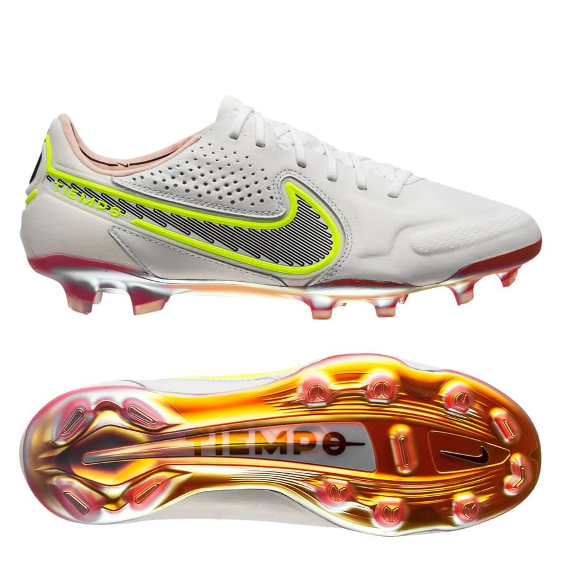 Nike Tiempo Legend 9 Elite FG Rawdacious - Wit/Rood/Roze