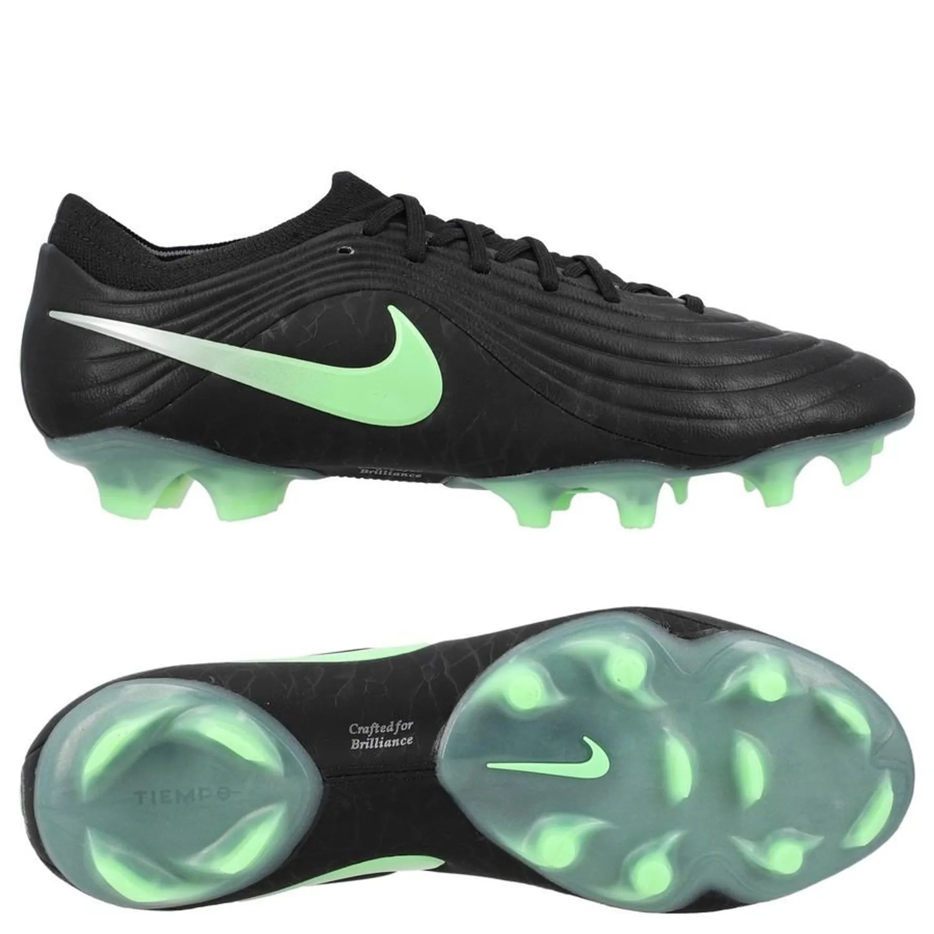 Nike Tiempo Maestro Elite FG Shadow - Zwart/Illusion Green