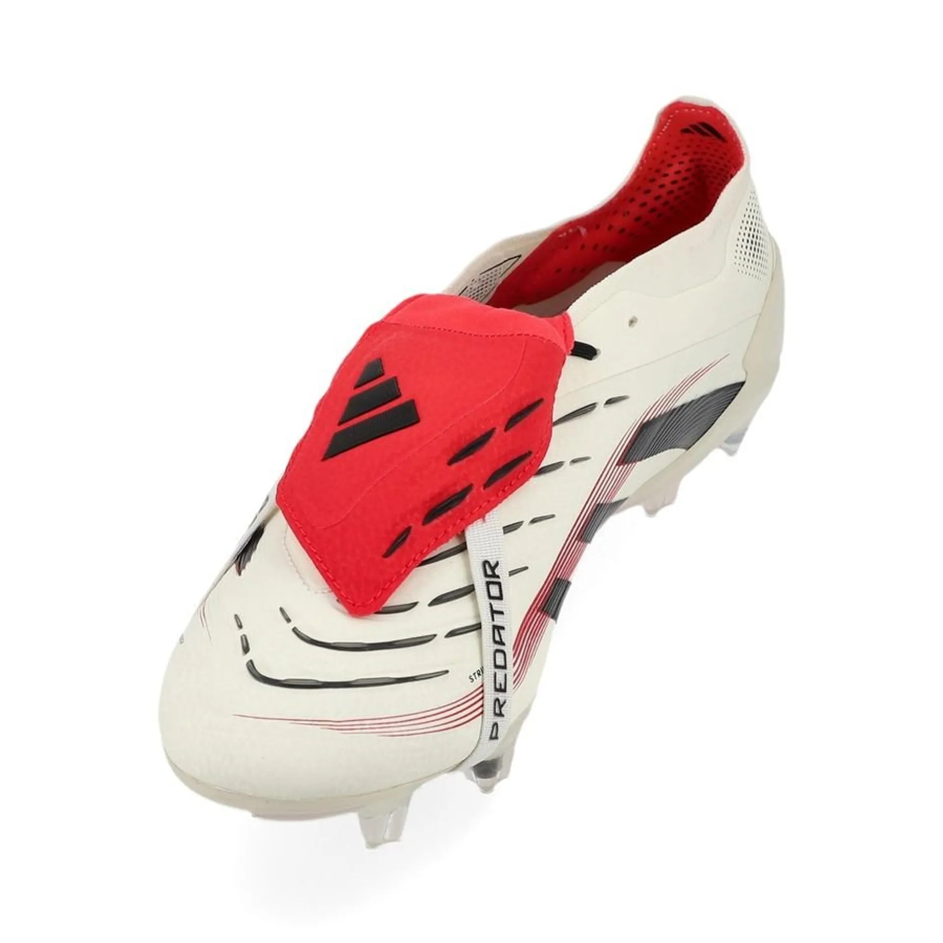 adidas Predator Elite Fold-over Tongue FG Champagne - Wit/Zwart/Puur robijn