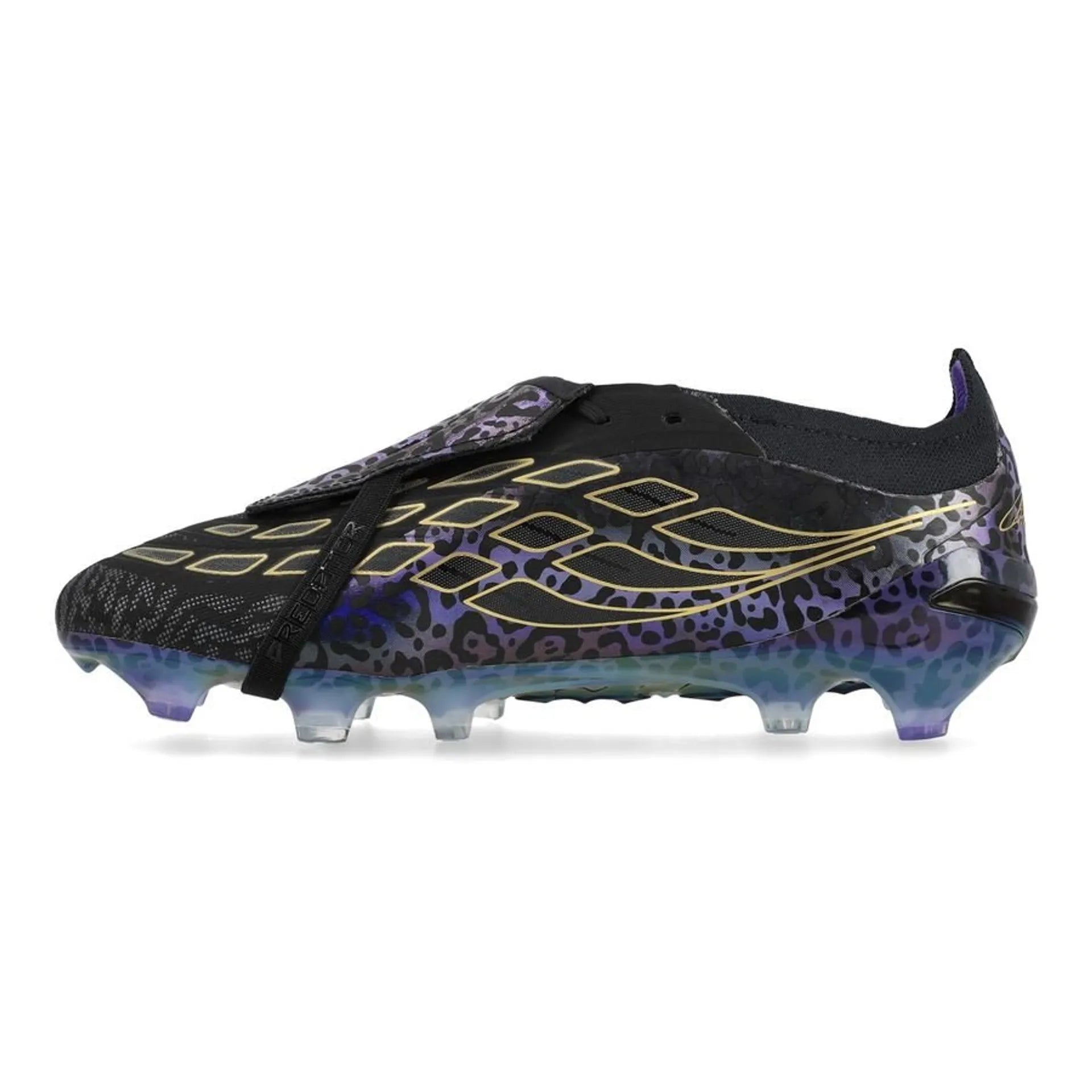adidas Predator Elite Fold-over Tongue Elite FG Kaká - Zwart/Paars/Goud LIMITED EDITION
