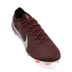 Nike Air Zoom Mercurial Vapor 16 Elite FG United - Bordeaux/Zilver/Universal Red/Grijs