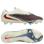 Nike Phantom 6 Elite Low Cut FG United - Bordeaux/Universal Red/Grijs