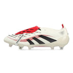 adidas Predator Elite Fold-over Tongue FG Champagne - Wit/Zwart/Puur robijn