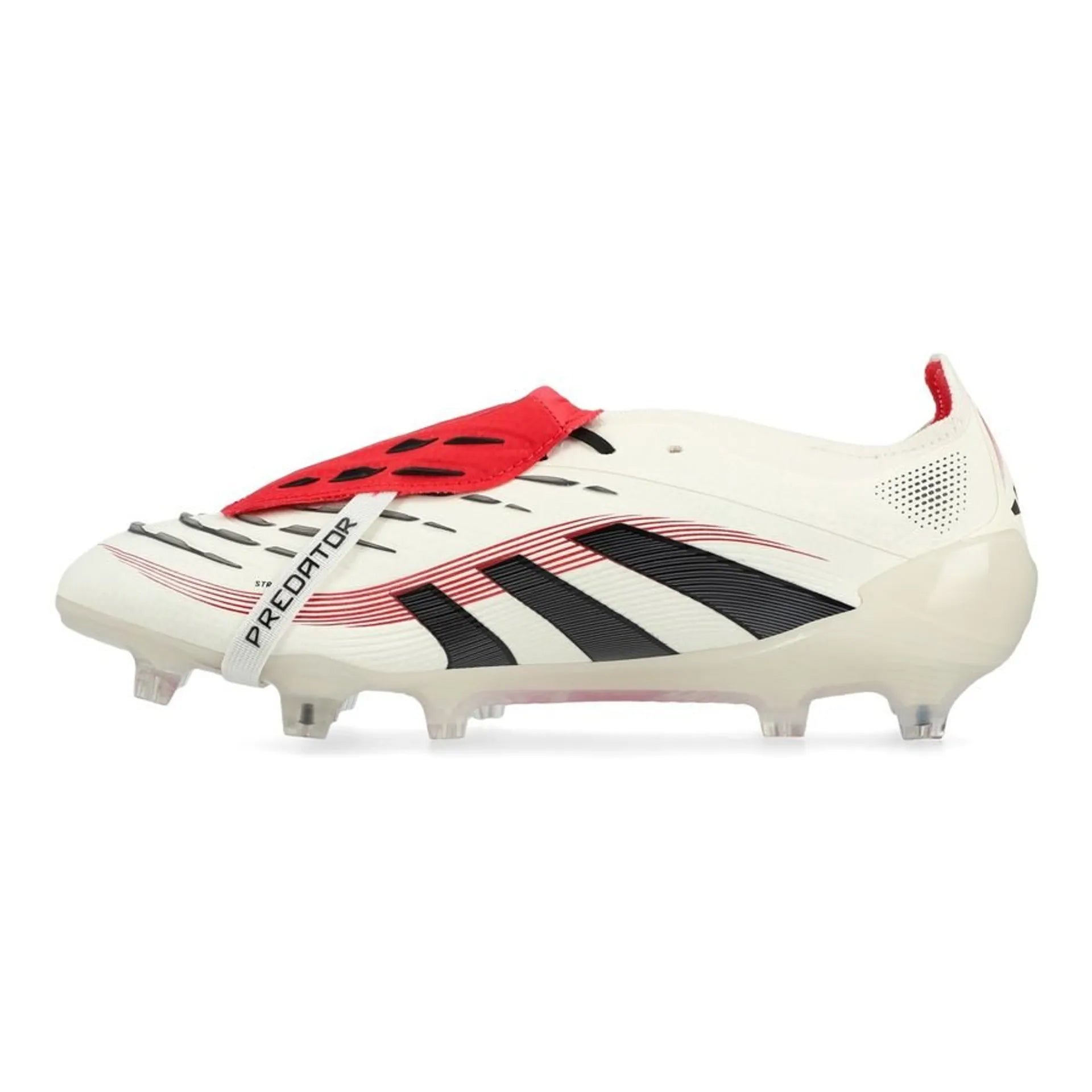 adidas Predator Elite Fold-over Tongue FG Champagne - Wit/Zwart/Puur robijn
